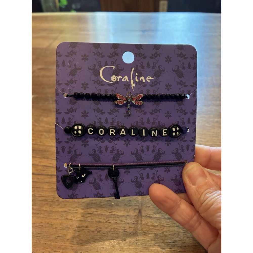 Coraline Dragonfly Icons Bracelet Set